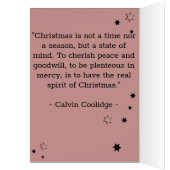 Custom Fotos Friseur Stary Christmas Card (Innen (Links))