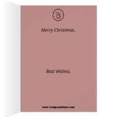 Custom Fotos Friseur Stary Christmas Card (Innen (Rechts))