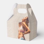 Custom Fotos Geburtstagspartei Selfie Picture Geschenkschachtel (Rückseite)