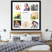 Custom Fotos Oma Quote Stretched Canvas Print Leinwanddruck (Insitu (Schlafzimmer))