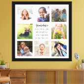 Custom Fotos Oma Quote Stretched Canvas Print Leinwanddruck (Insitu (Wohnzimmer))