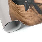 Custom Fotos Party Selfie Picture Fotografie Geschenkpapier (Rolleneckpunkt)