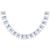 Custom Frack Party Bunting Banner 4. Juli (Alle)