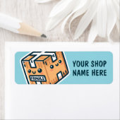 Custom Fragile Stickers Small Business Labels (Insitu)