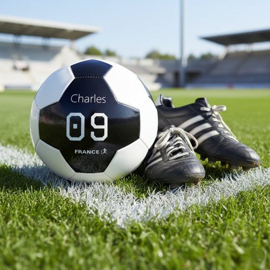Custom France Soccer Ball - Add Your Name