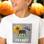 Custom Frankenstein Halloween T-Shirt