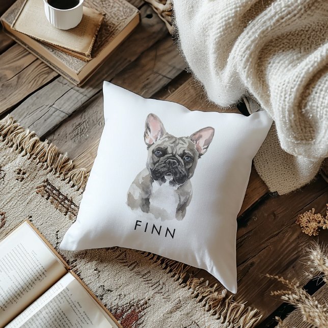 Custom French Bulldog Hund Lover Geschenke Kissen (Von Creator hochgeladen)