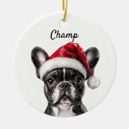 Custom French Bulldog Keramik Ornament