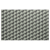 Custom French Bulldog-Silhouette Stoff (Yard (91,4 cm))