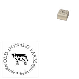 Custom Fresh Farm Small Business Gummistempel