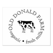 Custom Fresh Farm Small Business Gummistempel (Prägung)