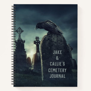 Custom Friedhof Travel Journal Notizblock