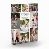 Custom Friends Collage Friendship Zitat Fotoblock (Links)