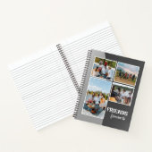 Custom Friends Foto Collage Notebook Notizblock (Innenseite)