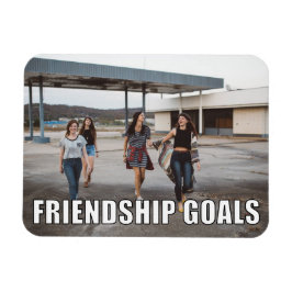 Custom Friends Foto Funny Friendship Goals Meme Magnet