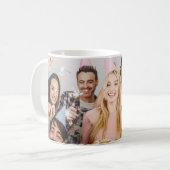 Custom Friends Foto Geburtstagsfeier Tasse (Vorderseite Links)