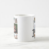 Custom Friends Photo Collage Kaffeetasse (Mittel)