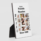 Custom Friends Wiedersehen 11 FotoCollage Fotoplatte (Seite)
