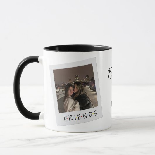 Custom Friendship Mug with Photo & Names Tasse (Links)