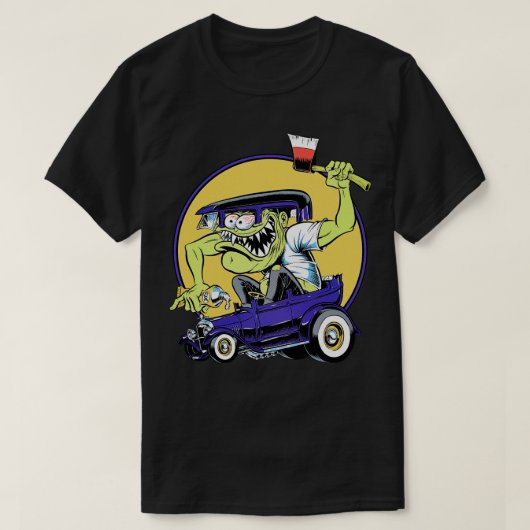 CUSTOM FRISIERTE AUTO T-Shirt (Design vorne)