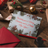 Custom Frohe Weihnachten und ein glückliches neues