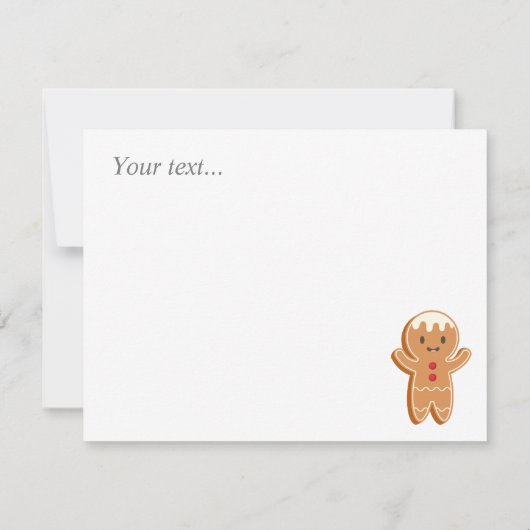 Custom Frohe Weihnachten Weihnachten Weihnachten i Mitteilungskarte (Rückseite)