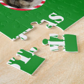 Custom Frohe Weihnachts-Foto Jigsaw Collage Puzzle (Seite)