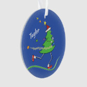 Custom front/back Christmas Tree Runner © Ornament (Vorderseite)