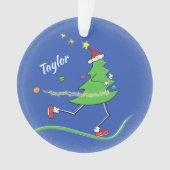 Custom front/back Christmas Tree Runner © Ornament (Vorderseite)