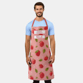 Custom Fruit Apron – Culinary Science by [Name] Schürze (Getragen)