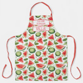 Custom Fruit Apron – Culinary Science by [Name] Schürze (Vorderseite)