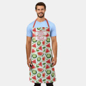 Custom Fruit Apron – Culinary Science by [Name] Schürze (Getragen)