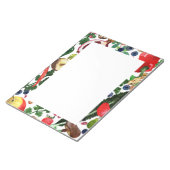 CUSTOM Fruit Veggie Wasserfarben Lebensmittelgesch Notizblock (angewinkelt)