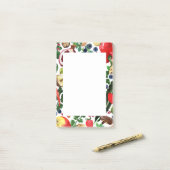 CUSTOM Fruit Veggie Wasserfarben Lebensmittelgesch Post-it Klebezettel (Auf Schreibtisch)