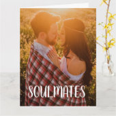 CUSTOM FÜGT FOTOSKRIPT-GREETING-KARTEN HINZU KARTE (Gelbe Blume)