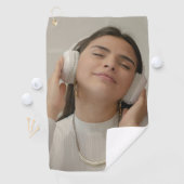 Custom Full Photo Modern  Golfhandtuch (Insitu)