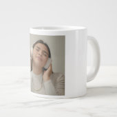 Custom Full Photo Modern  Jumbo-Tasse (Vorderseite Rechts)
