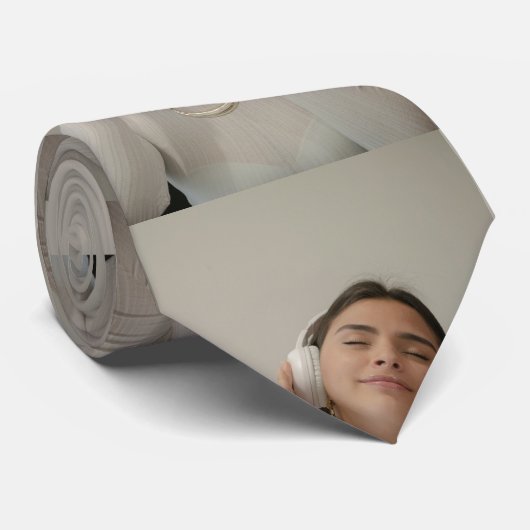 Custom Full Photo Modern   Krawatte (Gerollt)