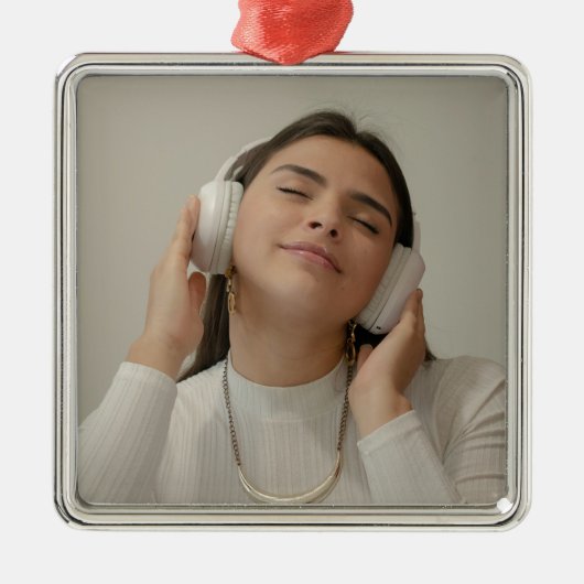 Custom Full Photo Modern   Ornament Aus Metall (Vorne)