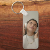 Custom Full Photo Modern Schlüsselanhänger (Vorderseite)