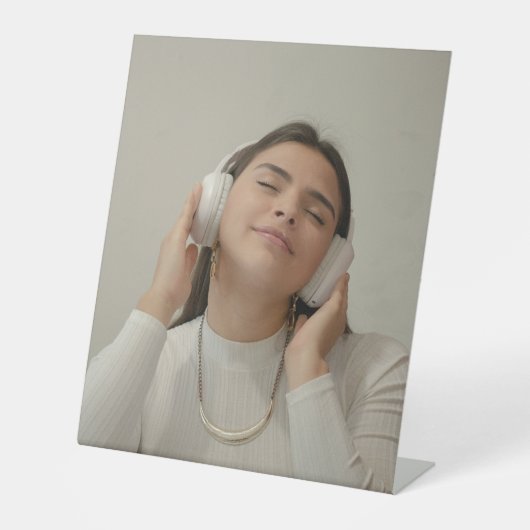 Custom Full Photo Modern   Sockelschild (Vorderseite)