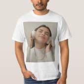 Custom Full Photo Modern  T-Shirt (Vorderseite)