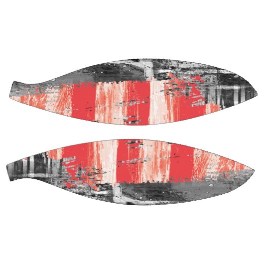 Custom Fullsize Basketball – Red Pulse Abstract  (Panele)