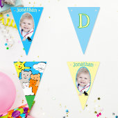 Custom Fun Cute Animals Birthday Party Wimpelkette