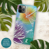 Custom Fun Dragonfly Farbenfrohe Moderne Frühlings Case-Mate iPhone Hülle
