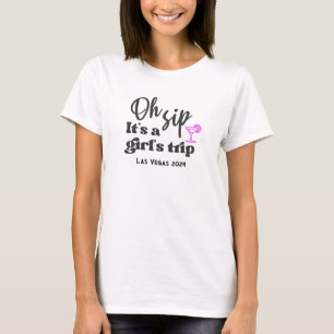 Custom Fun Girls Trip Weekend T - Shirt
