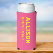 Custom Fun Modern Bachelorette Summer Beach Trip Selters Dosenkühler