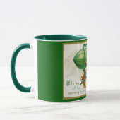Custom Fun St Patricks Day Irish Zeppelin Airship Tasse (Links)