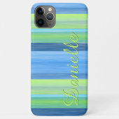 Custom Fun Summer Colorful Chic Stripes Muster Case-Mate iPhone Hülle (Rückseite)