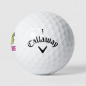 Custom Fun Vintages Comic Book Pop Art BAM Golfball (Logo)